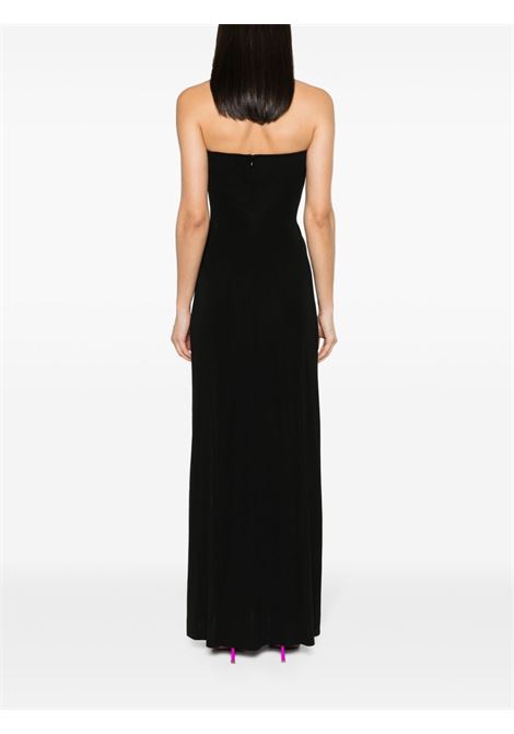 Black Arced Palm strapless dress - women CHRISTOPHER ESBER | 23023345BLK